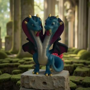 Rare Spin Masters Dragamonz Legendary Mystic Venix Battle Figure 1” B14